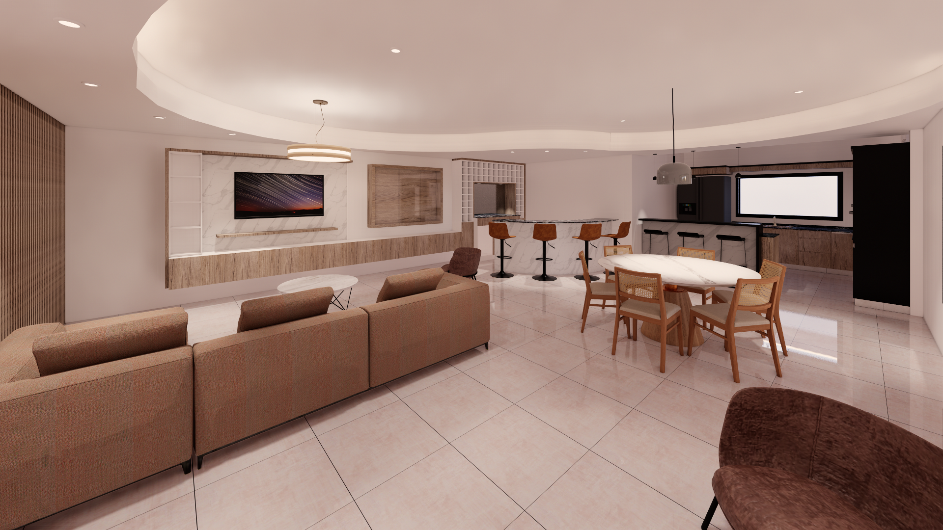 living comedor